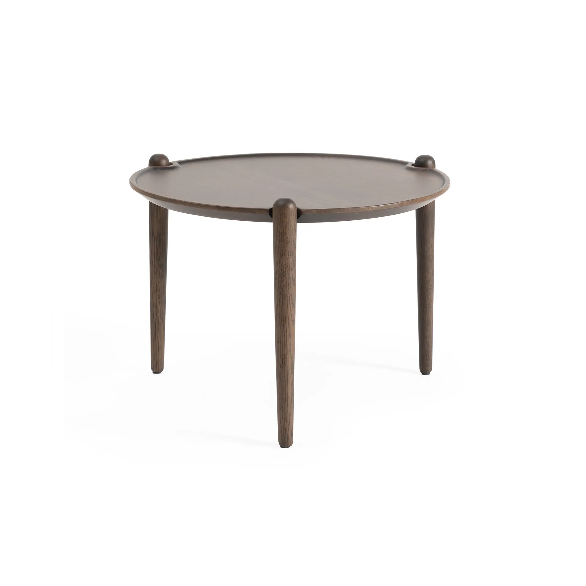 아리아 커피 테이블, Dark oak, Ø50x37 cm Design House Stockholm | 디자인하우스스톡홀름