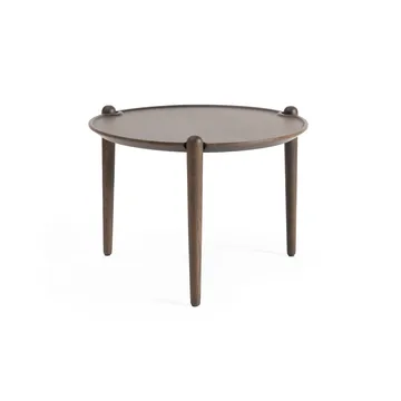 아리아 커피 테이블 - Dark oak, Ø50x37 cm - Design House Stockholm | 디자인하우스스톡홀름