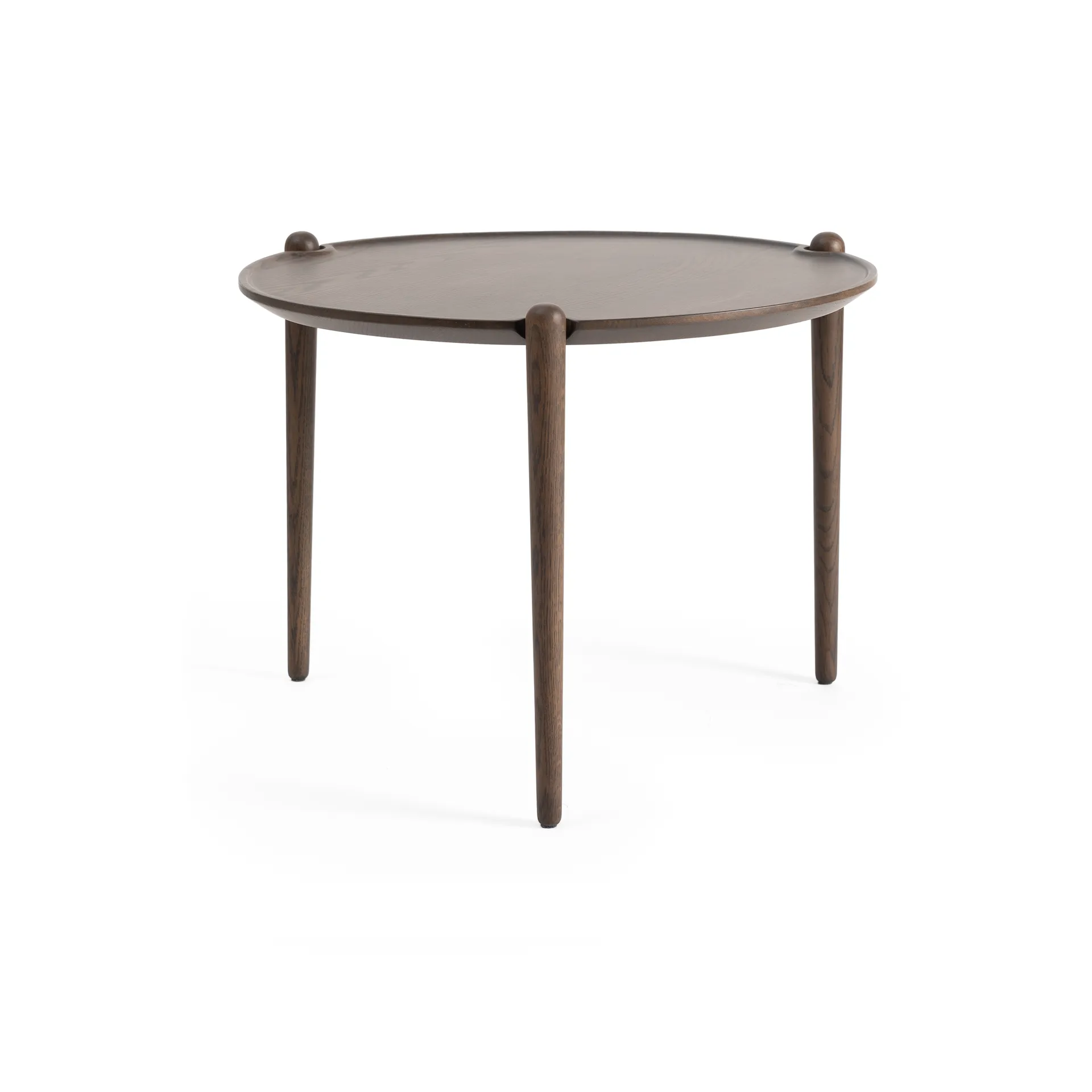 아리아 커피 테이블, Dark oak, Ø60x46 cm Design House Stockholm | 디자인하우스스톡홀름