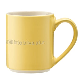 아스트리드 린드그렌 머그. fina lilla krumelur - Swedish text - Design House Stockholm | 디자인하우스스톡홀름