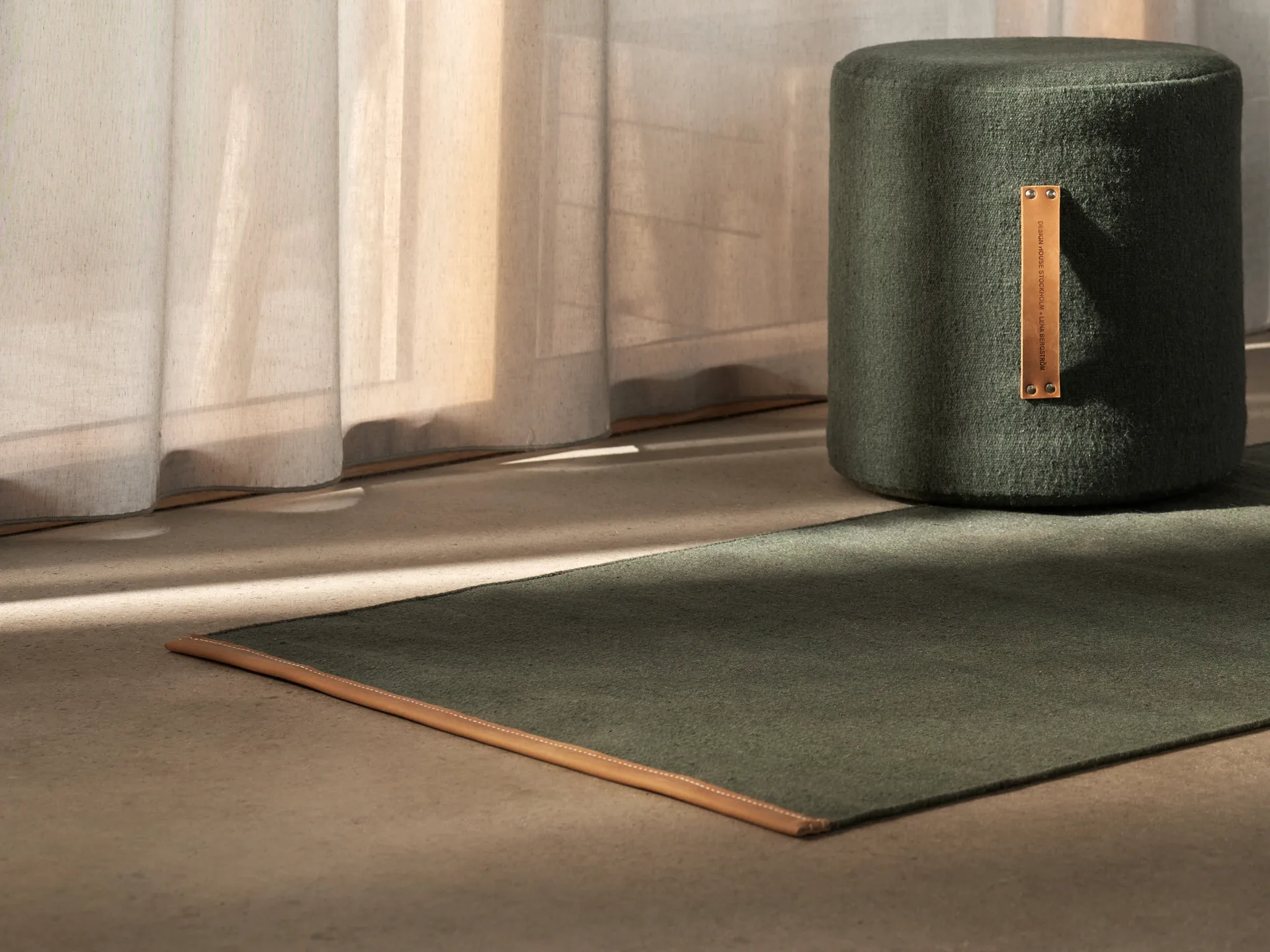 비요크 러그 green, 70x130 cm Design House Stockholm | 디자인하우스스톡홀름