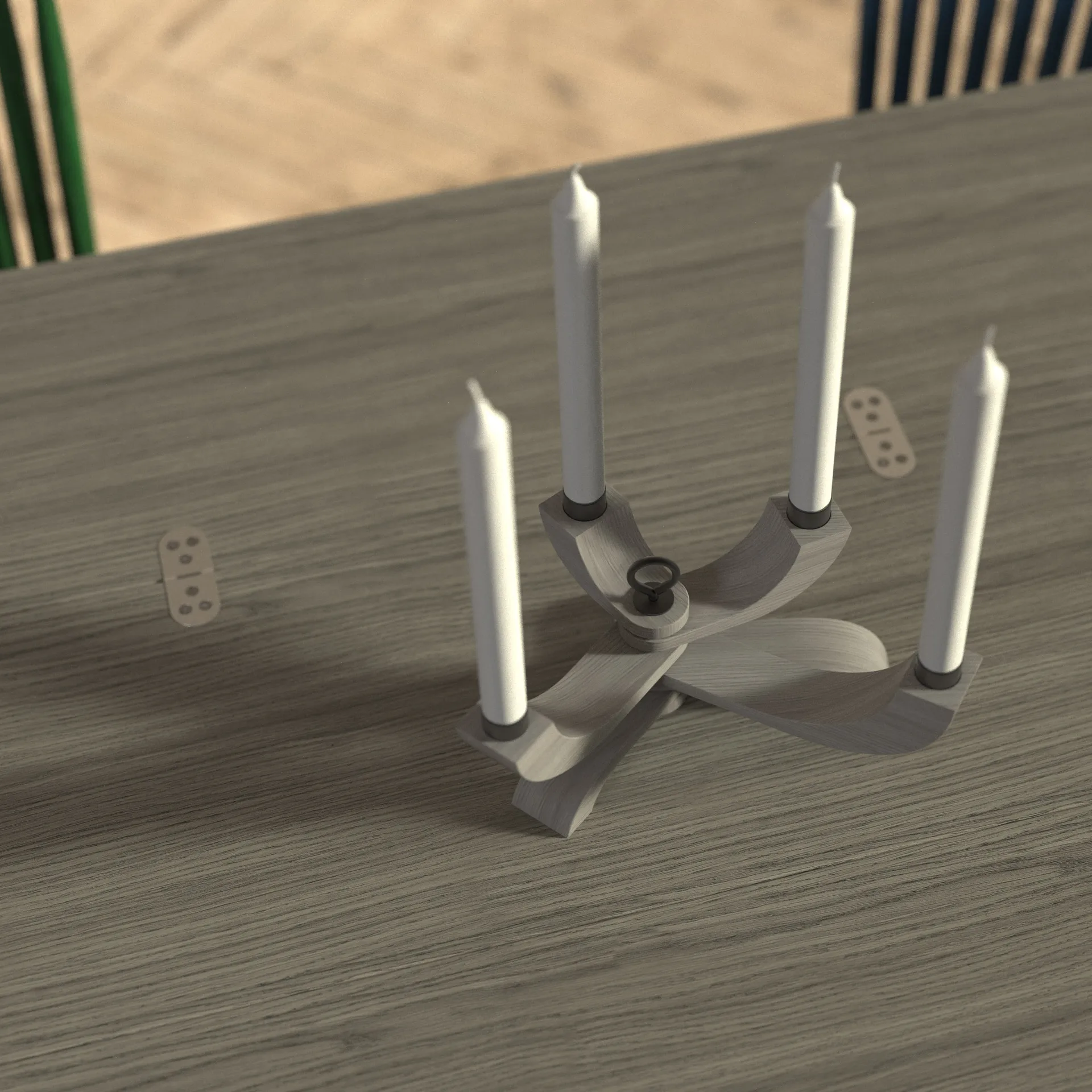 노르딕 라이트 캔들스틱 리미티드 에디션, grey Design House Stockholm | 디자인하우스스톡홀름