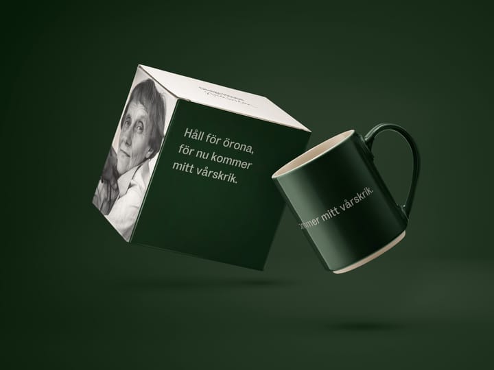 아스트리드 린드그렌 머그. håll for örona, Swedish text Design House Stockholm | 디자인하우스스톡홀름