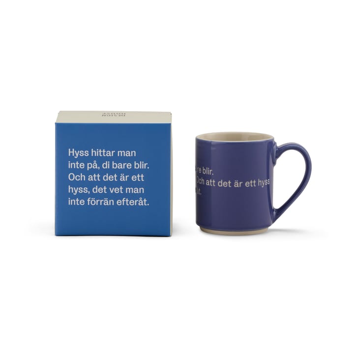 아스트리드 린드그렌 머그, he's not found on it, blue-swedish Design House Stockholm | 디자인하우스스톡홀름