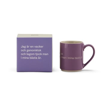 아스트리드 린드그렌 머그, I'm a beautiful ... - lila-swedish - Design House Stockholm | 디자인하우스스톡홀름