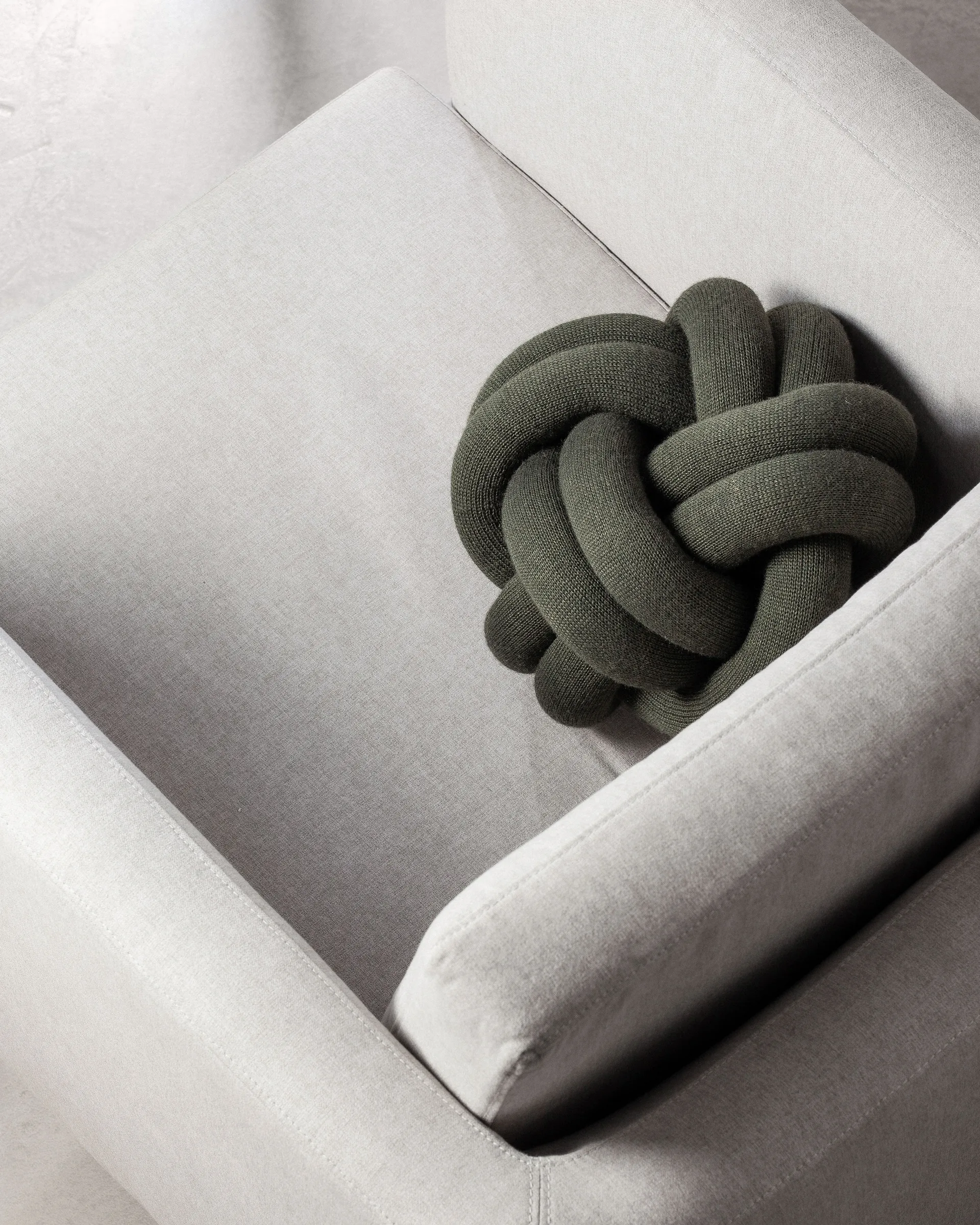 Knot 베개 (매듭쿠션), forest green Design House Stockholm | 디자인하우스스톡홀름