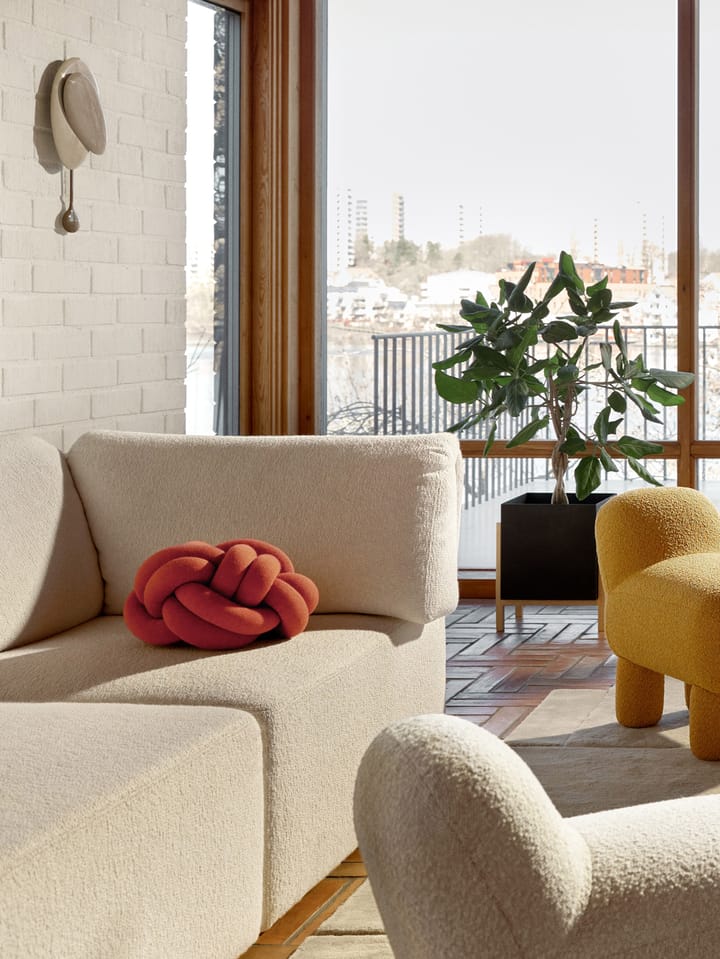Knot 베개 (매듭쿠션), Orange red Design House Stockholm | 디자인하우스스톡홀름