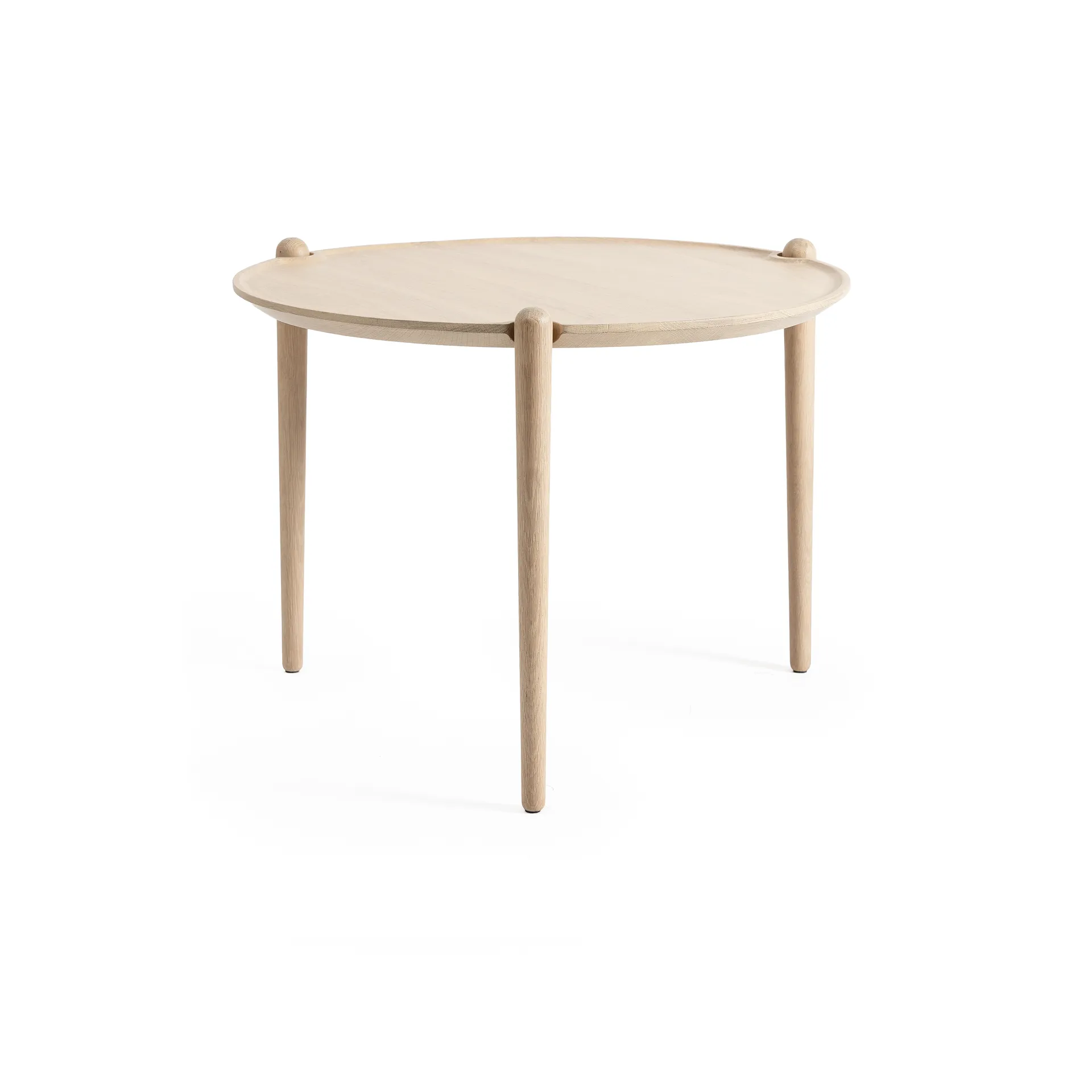 아리아 커피 테이블, Light oak, Ø60x46 cm Design House Stockholm | 디자인하우스스톡홀름
