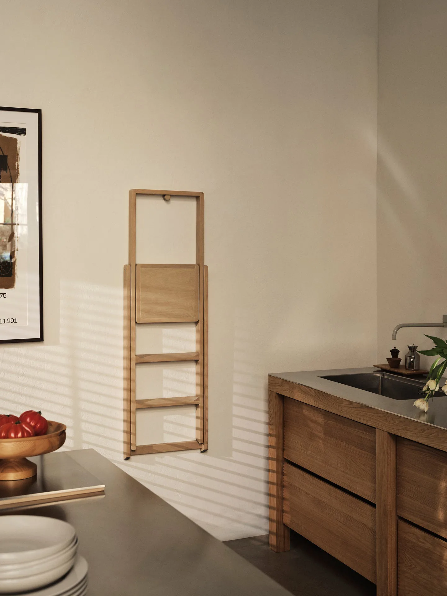 스텝 사다리, Light oak Design House Stockholm | 디자인하우스스톡홀름