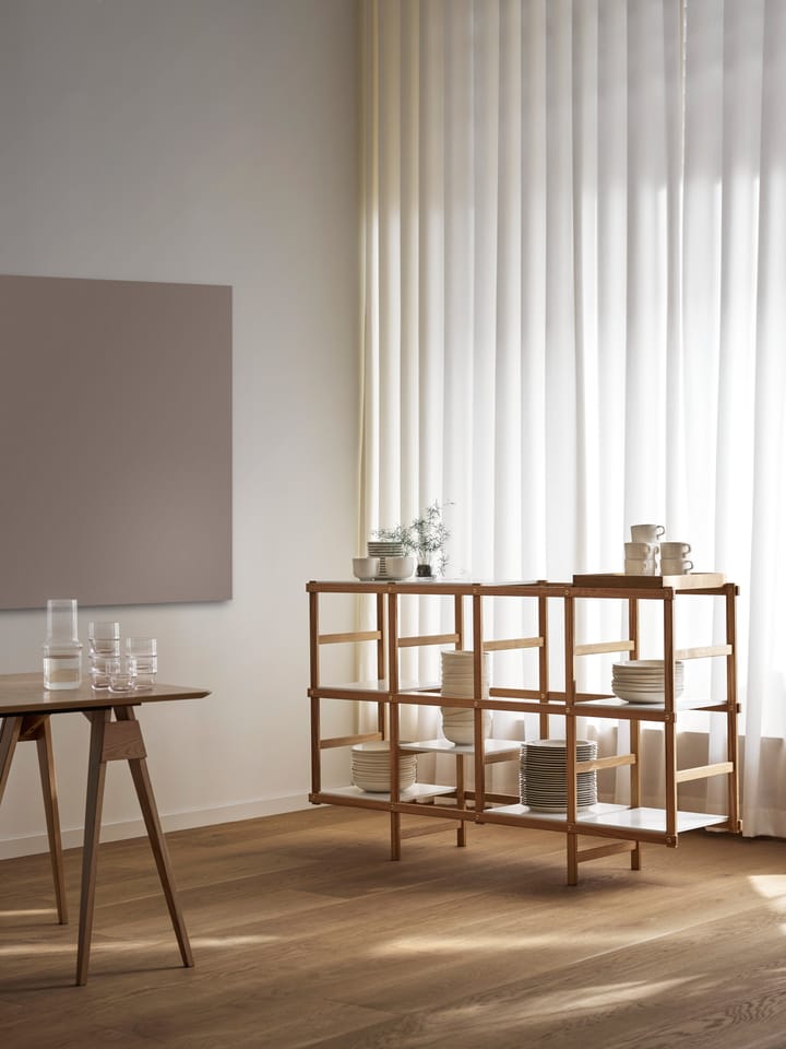프레임 선반 M 154 cm, oak-white Design House Stockholm | 디자인하우스스톡홀름