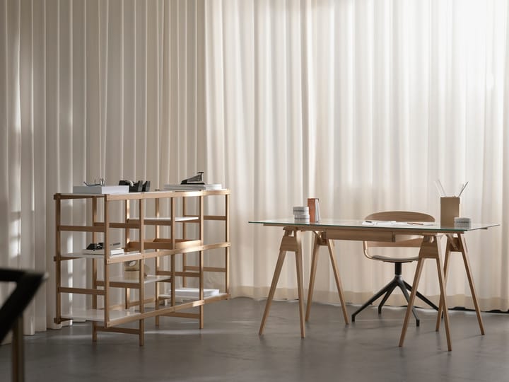 프레임 선반 M 154 cm, oak-white Design House Stockholm | 디자인하우스스톡홀름
