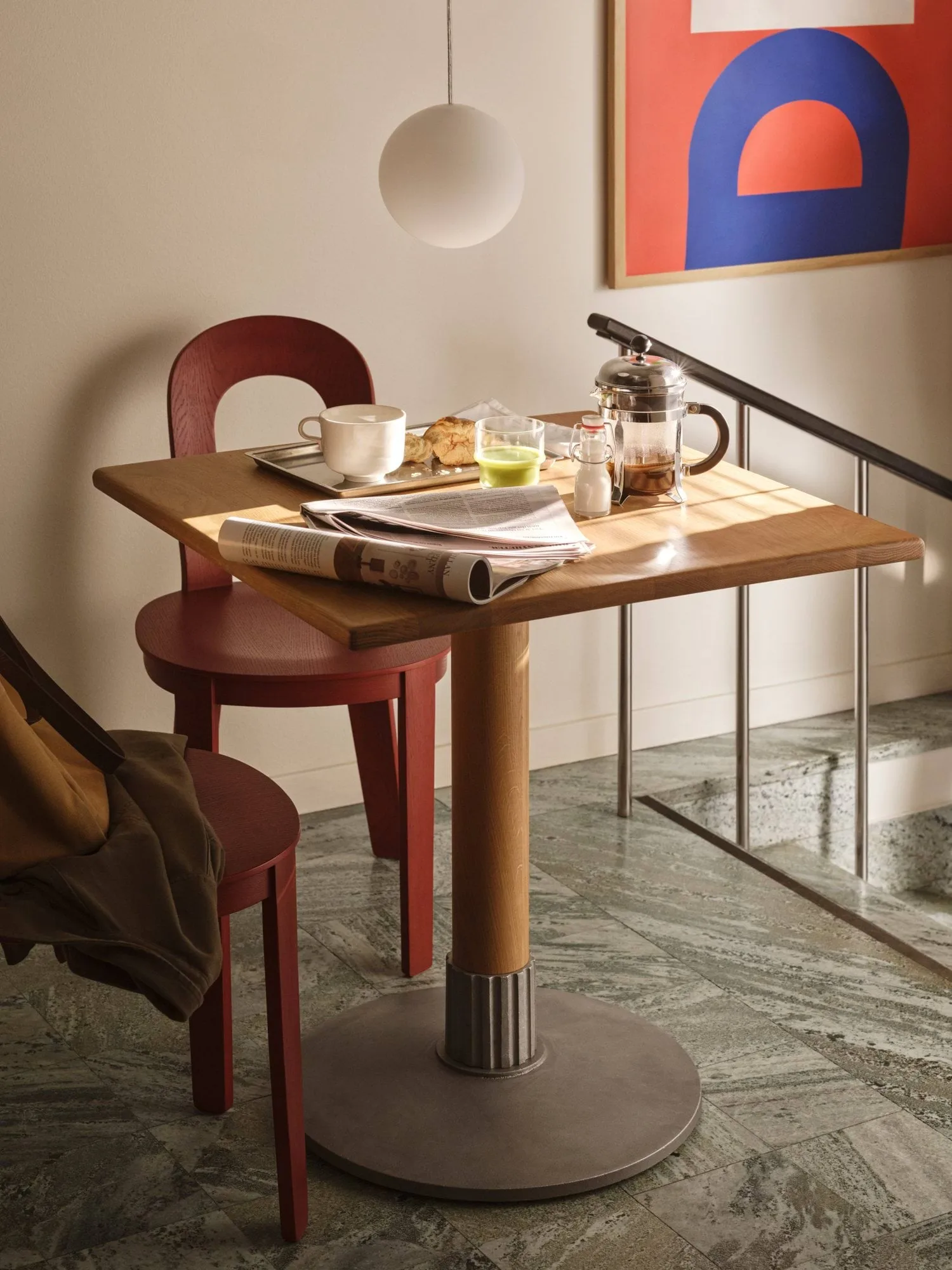 톡 테이블 다이닝 테이블, Oak, 75x75x76 cm Design House Stockholm | 디자인하우스스톡홀름 톡 테이블 다이닝 테이블, Oak, 75x75x76 cm Design House Stockholm | 디자인하우스스톡홀름