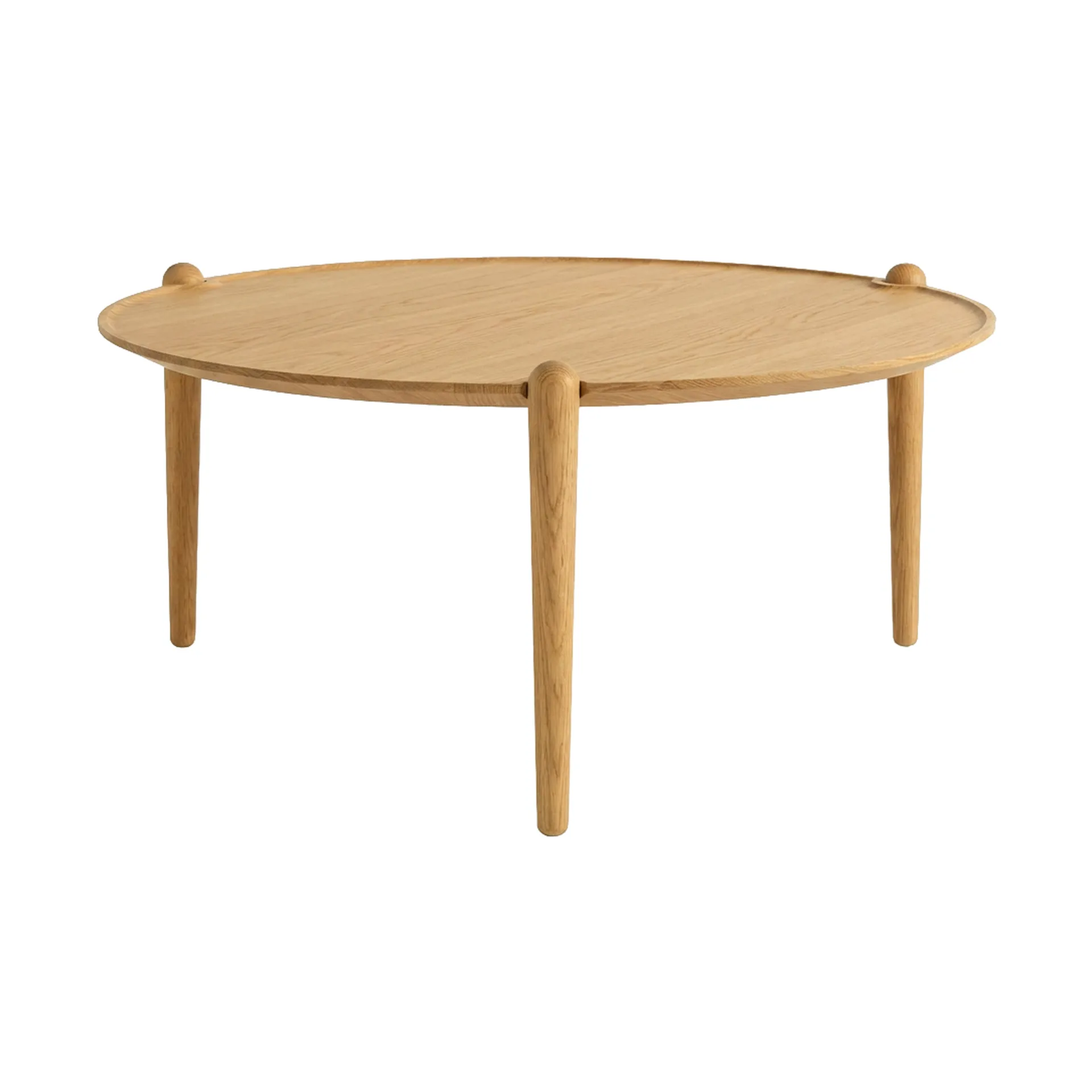 아리아 커피 테이블, Oak, Ø90x42,5 cm Design House Stockholm | 디자인하우스스톡홀름