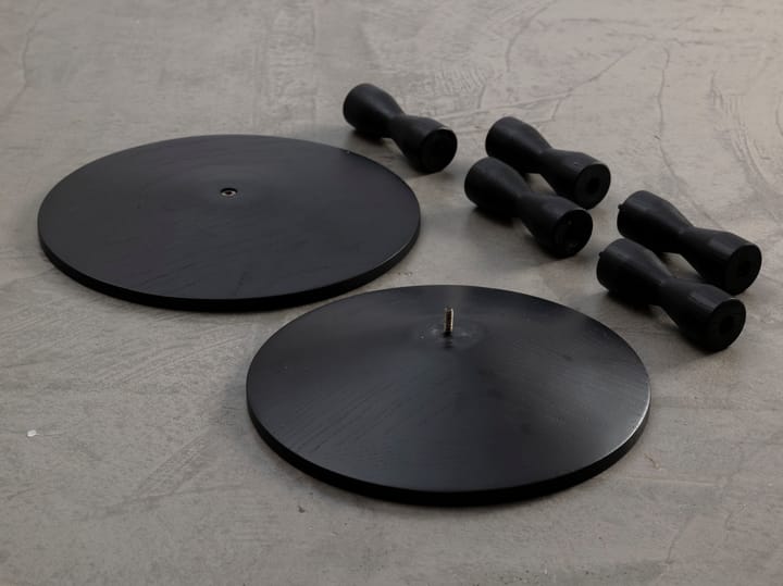 Pedestal 테이블 31x67.5 cm - Black - Design House Stockholm | 디자인하우스스톡홀름