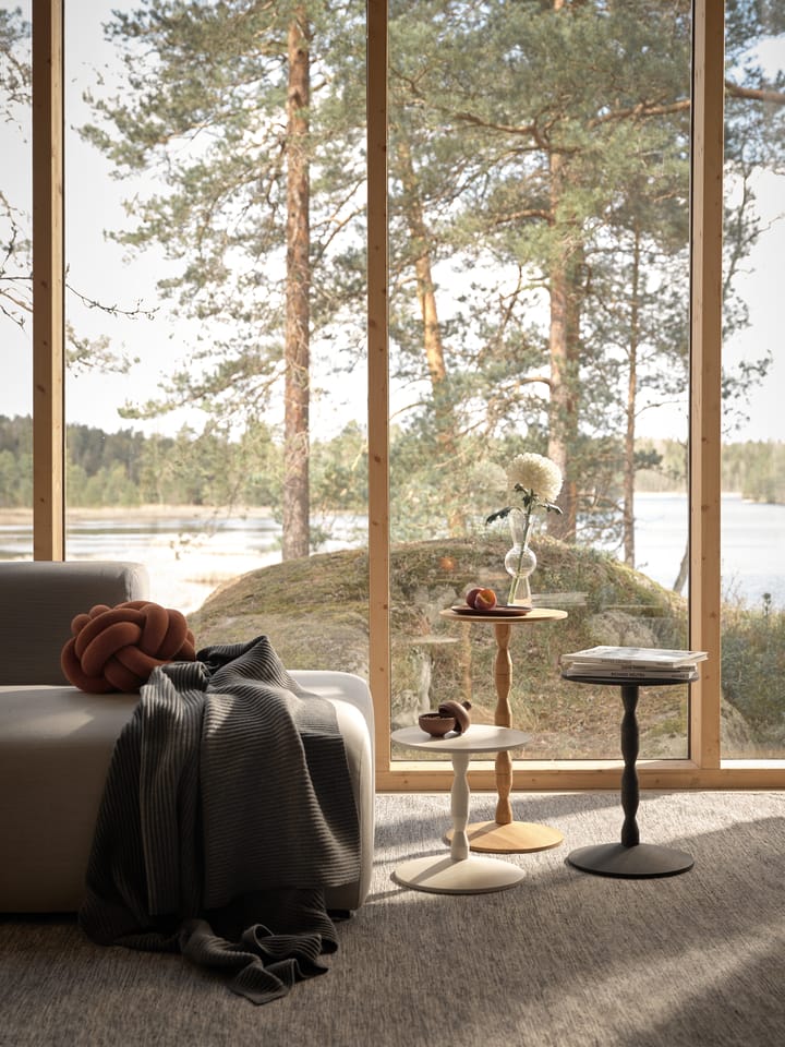 Pedestal 테이블 31x67.5 cm - Stained white grey - Design House Stockholm | 디자인하우스스톡홀름