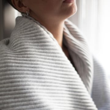 Pleece 스로우 140x170 cm - Light grey - Design House Stockholm | 디자인하우스스톡홀름