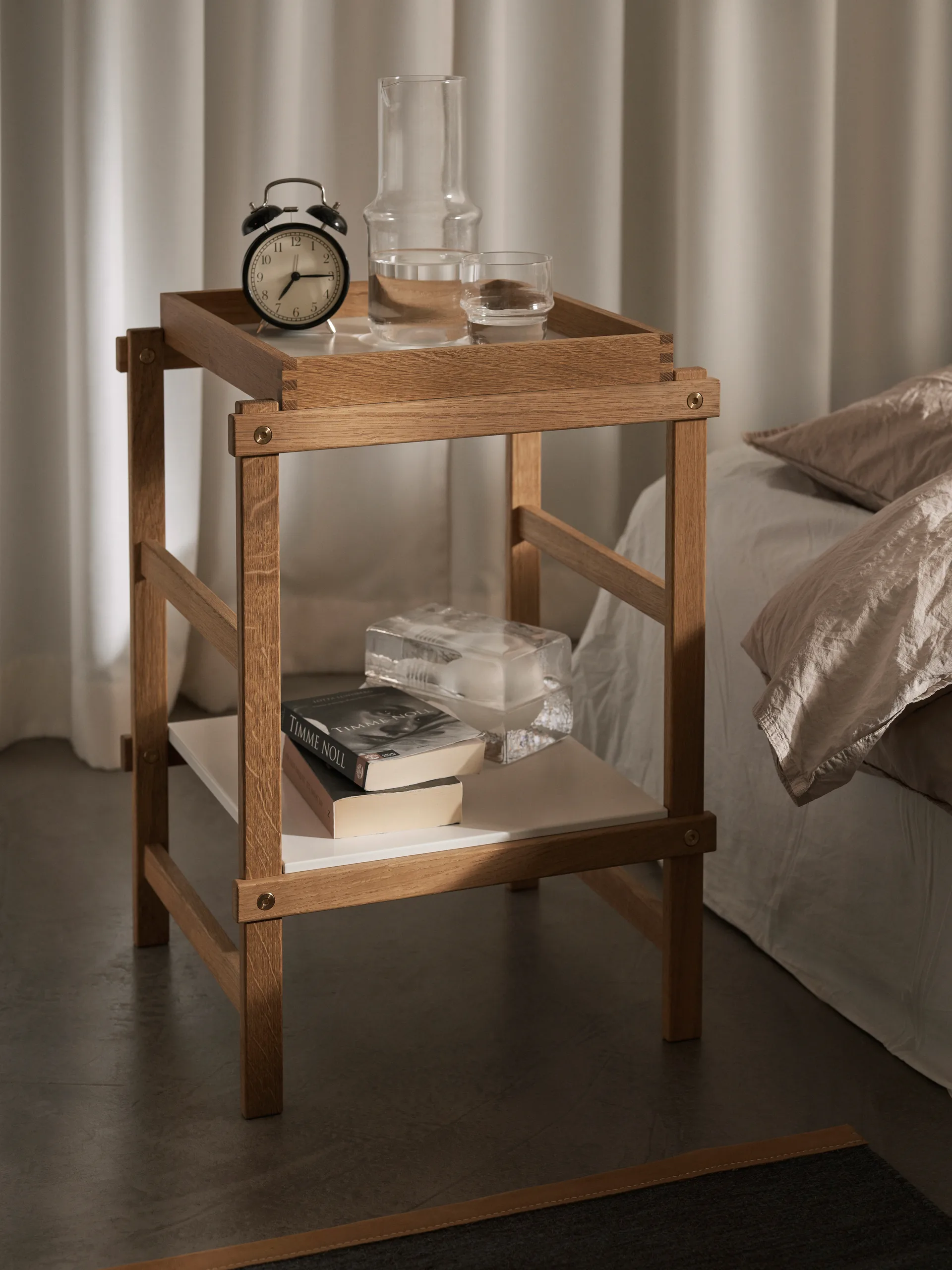 프레임 선반 S 58 cm, oak-white Design House Stockholm | 디자인하우스스톡홀름