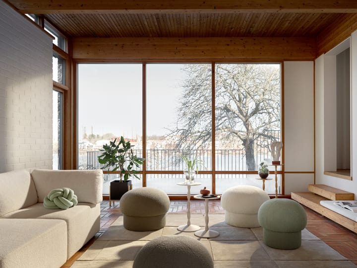 Uno 푸프 Ø50 cm - Green - Design House Stockholm | 디자인하우스스톡홀름