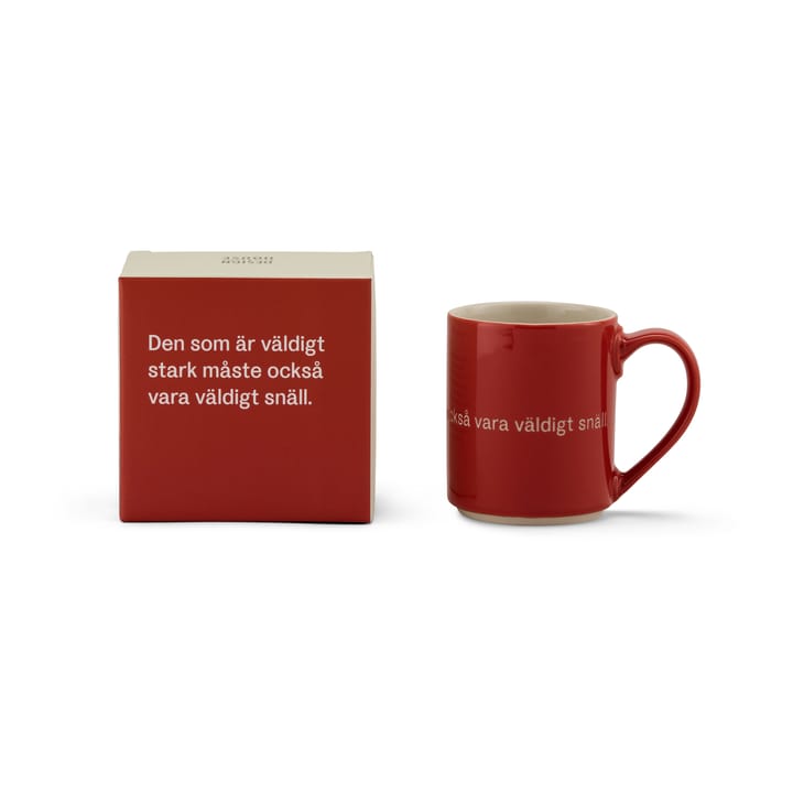 아스트리드 린드그렌 머그, which is very strong, red-swedish Design House Stockholm | 디자인하우스스톡홀름