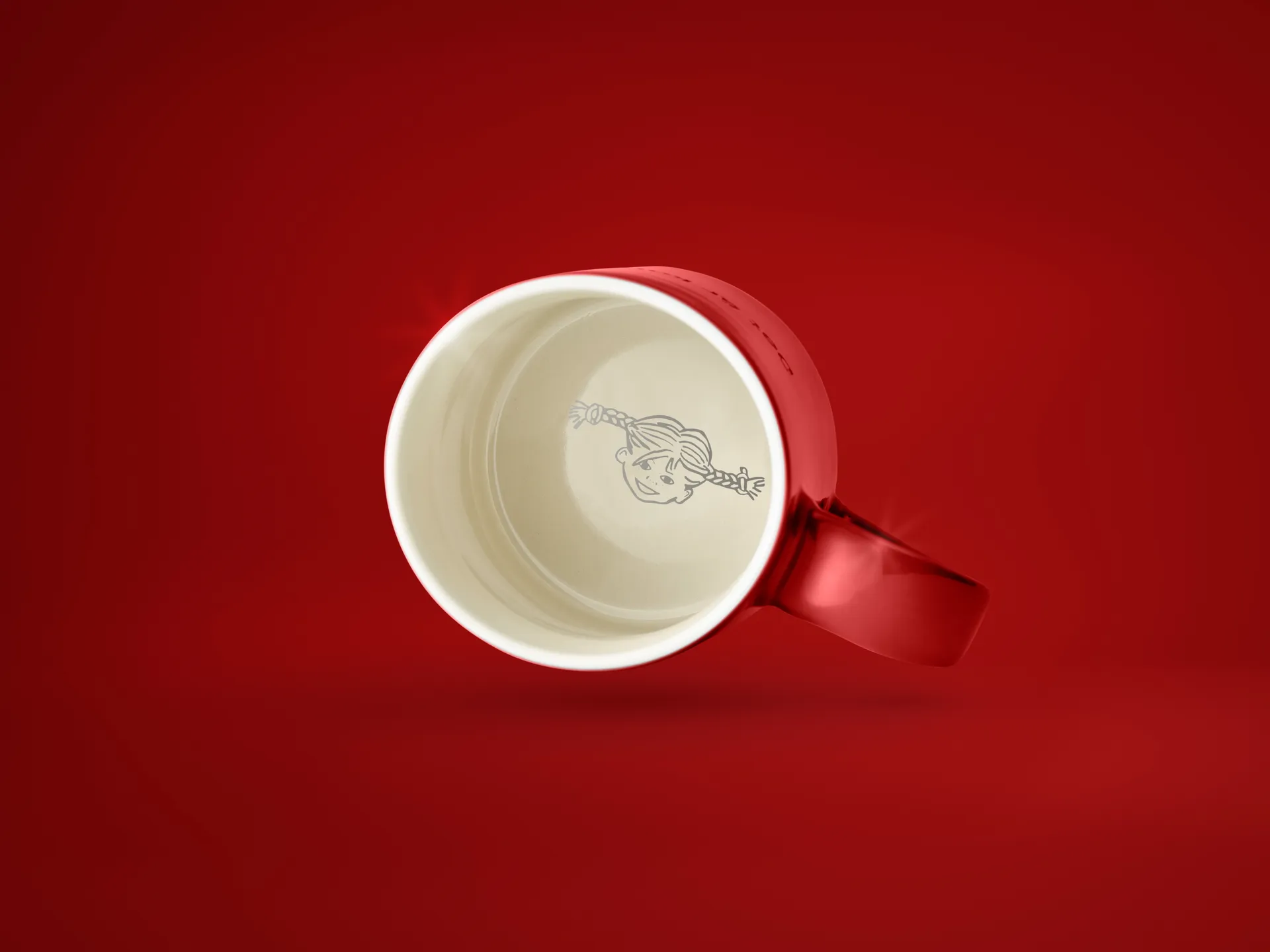 아스트리드 린드그렌 머그, which is very strong, red-swedish Design House Stockholm | 디자인하우스스톡홀름