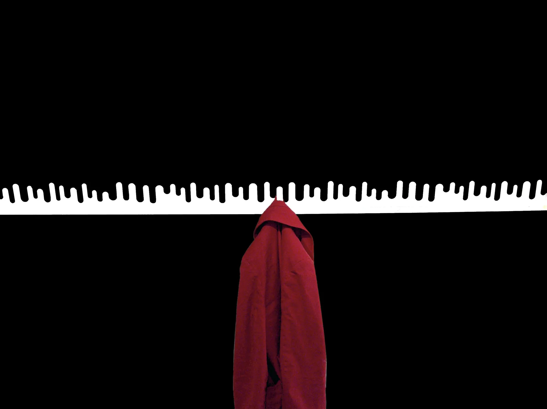 웨이브 행거, white Design House Stockholm | 디자인하우스스톡홀름