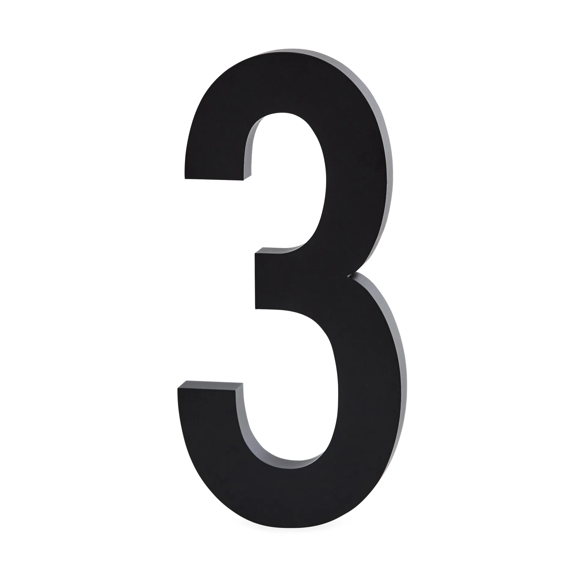 디자인레터스 넘버스 알루미늄 100 mm, 3 Design Letters | 디자인레터스