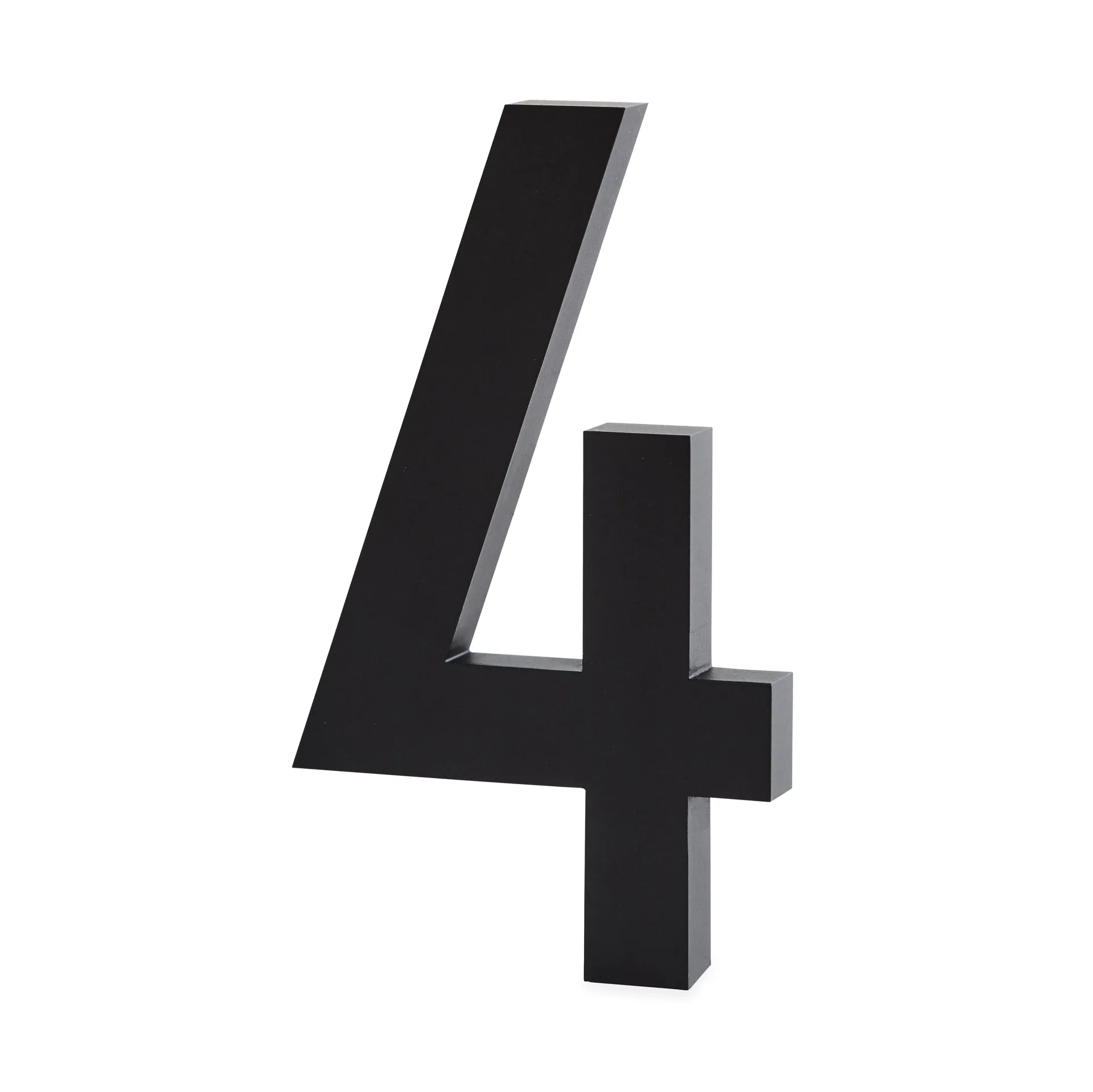 디자인레터스 넘버스 알루미늄 100 mm, 4 Design Letters | 디자인레터스