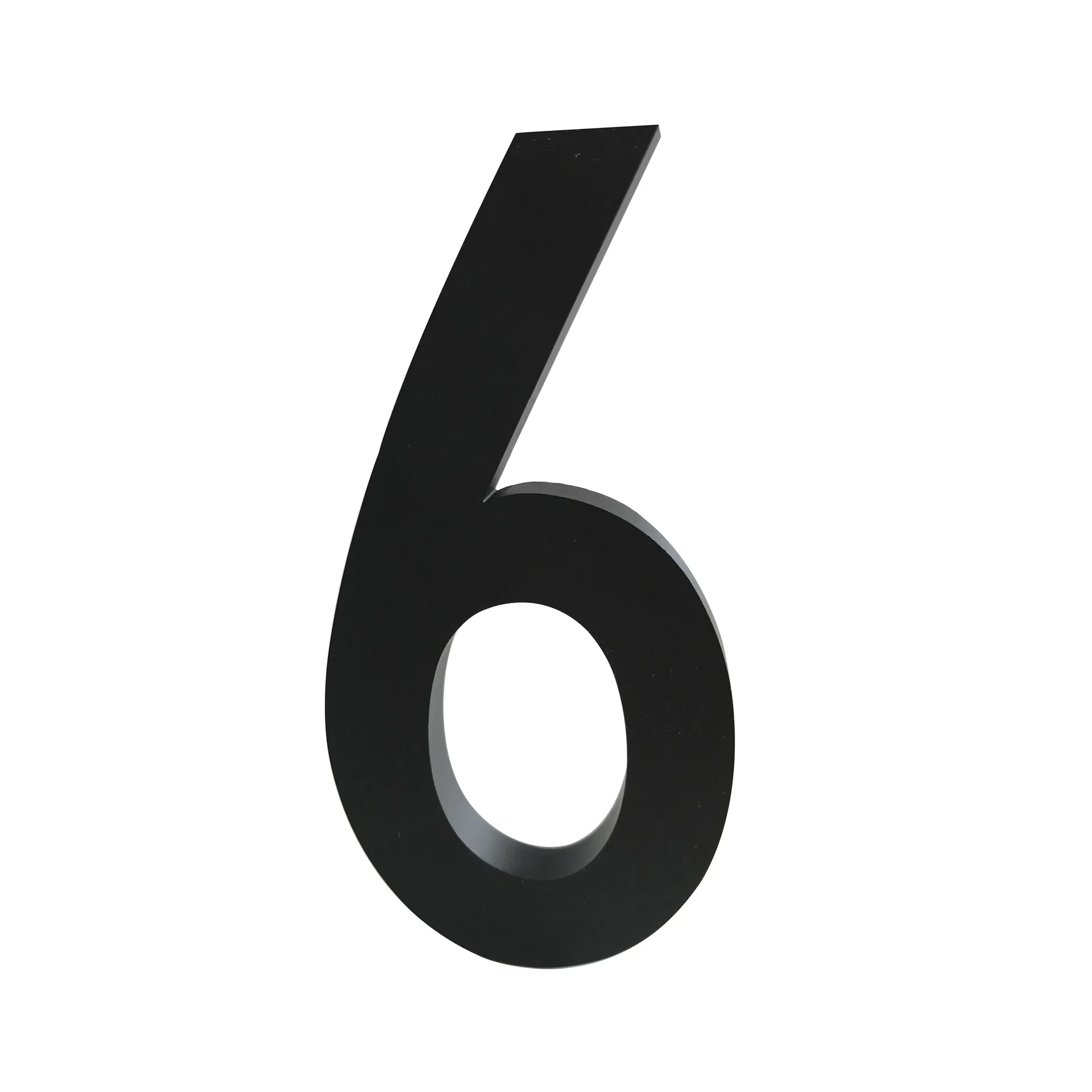 디자인레터스 넘버스 알루미늄 100 mm, 6 Design Letters | 디자인레터스