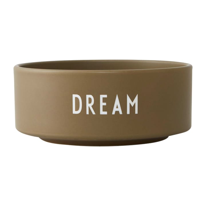 디자인레터스 스낵 보울 블 Ø12 cm - Dream-olive green - Design Letters | 디자인레터스