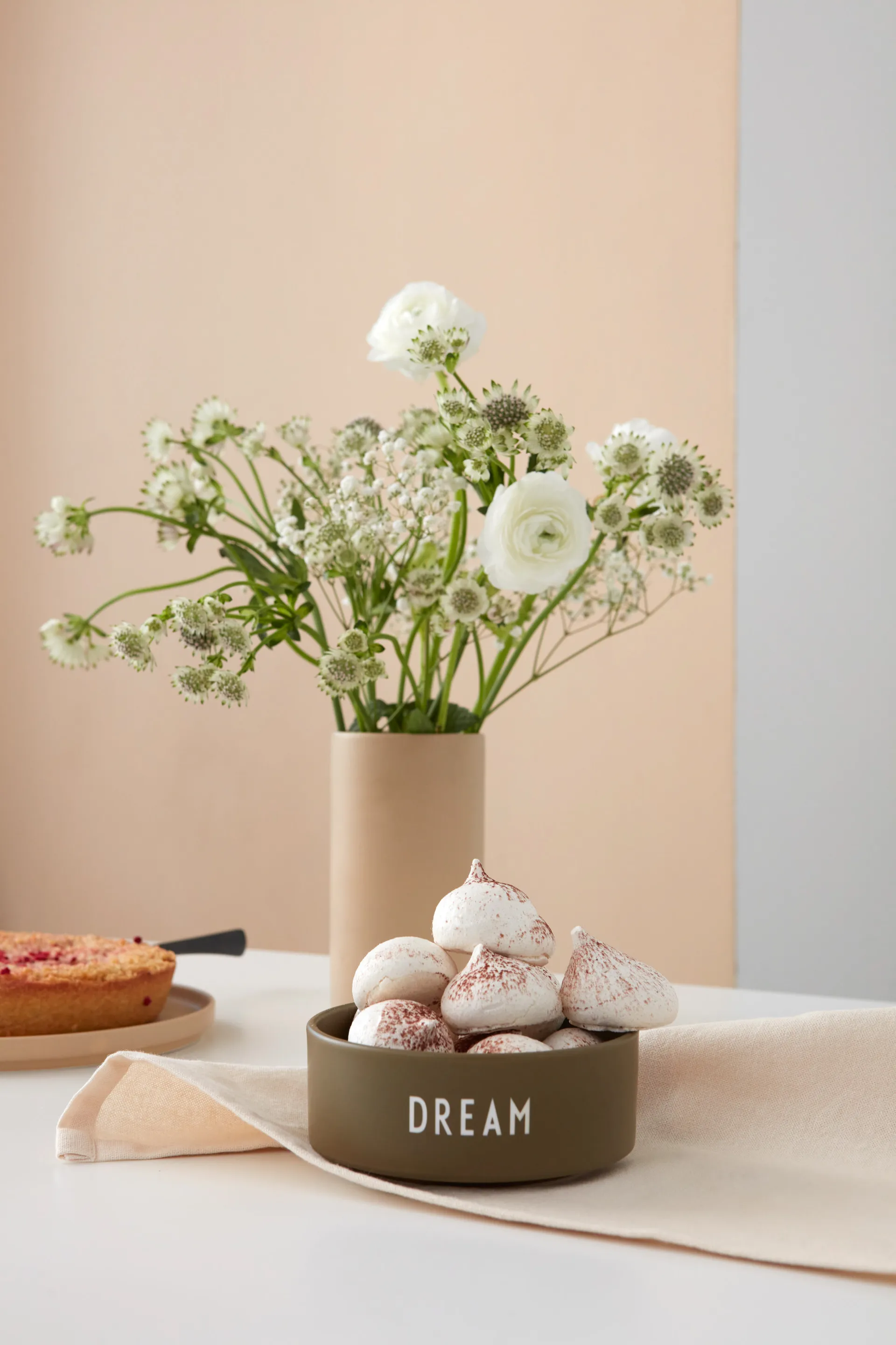 디자인레터스 스낵 보울 블 Ø12 cm, Dream-olive green Design Letters | 디자인레터스