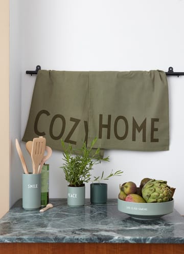 주방타올 페이보릿 2 피스 - Cozy-home-olive green - Design Letters | 디자인레터스