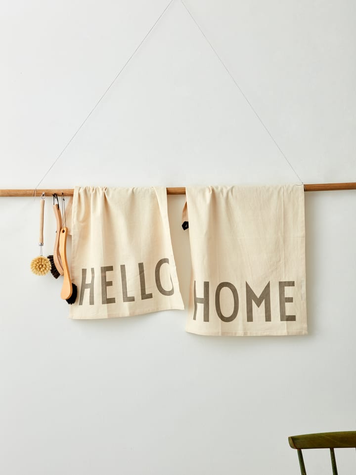 주방타올 페이보릿 2 피스 - Hello-home-off white - Design Letters | 디자인레터스