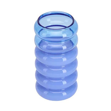 버블 2-in-1 화병 & 캔들홀더 13.5 cm - Blue - Design Letters | 디자인레터스