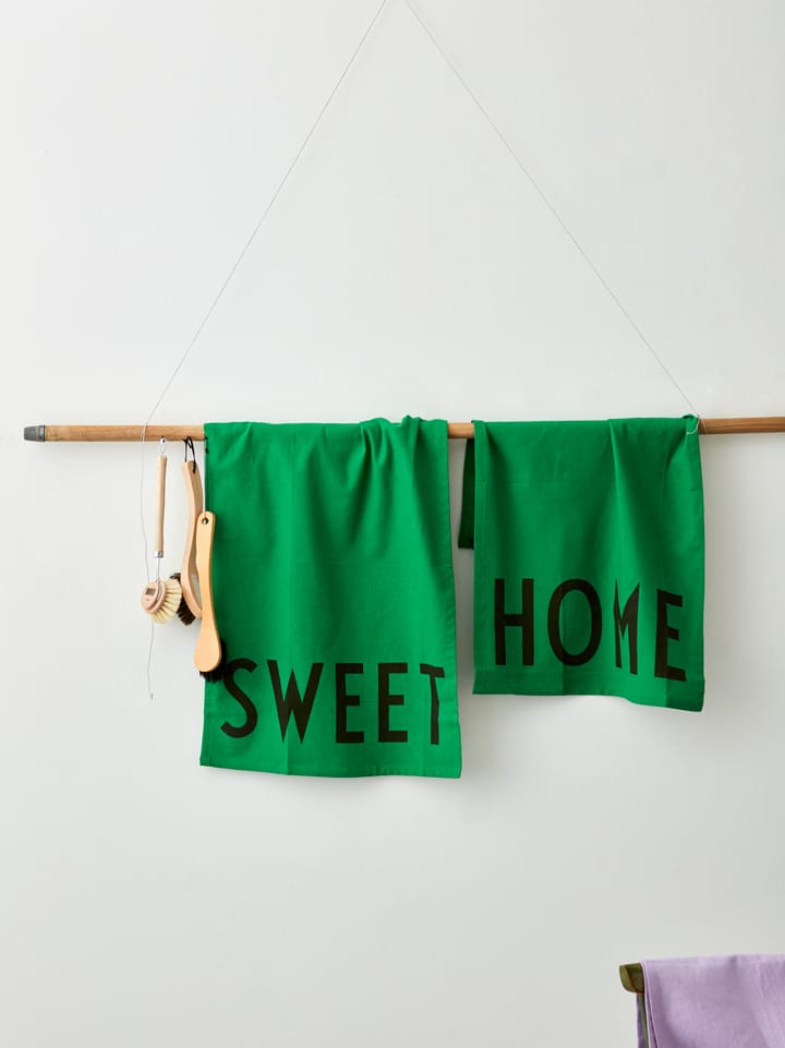 디자인레터스 주방타올 페이보릿 2 피스, Sweet-home-green Design Letters | 디자인레터스