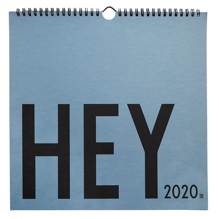 벽걸이 캘린더 2020, Blue Design Letters | 디자인레터스