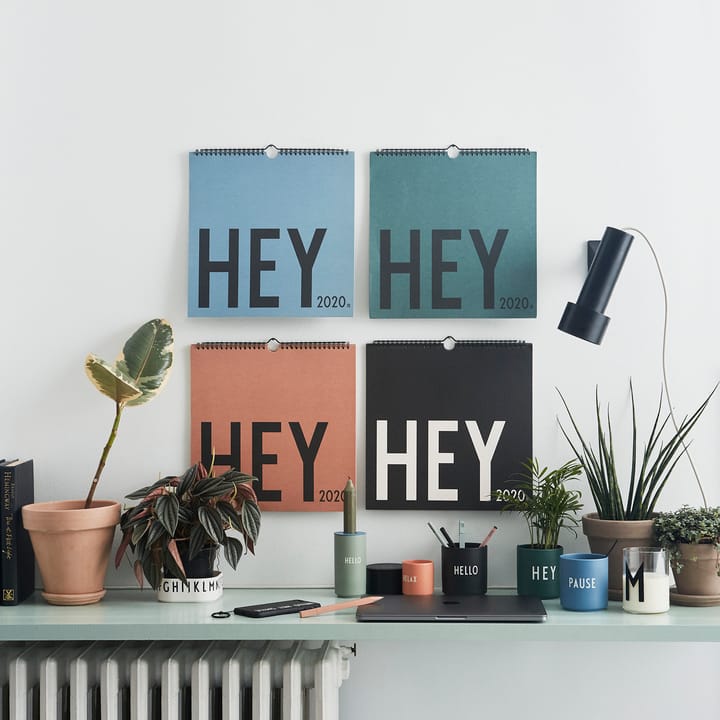 벽걸이 캘린더 2020, Blue Design Letters | 디�자인레터스