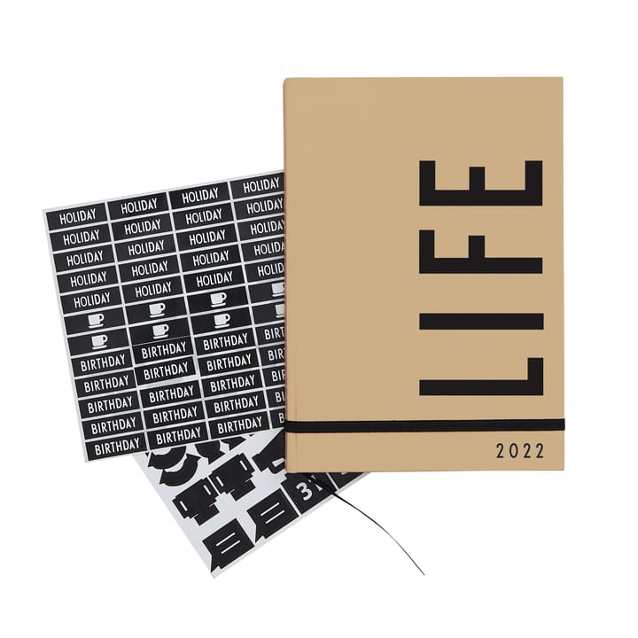 디자인레터스 달력 2022 - Beige - Design Letters | 디자인레터스
