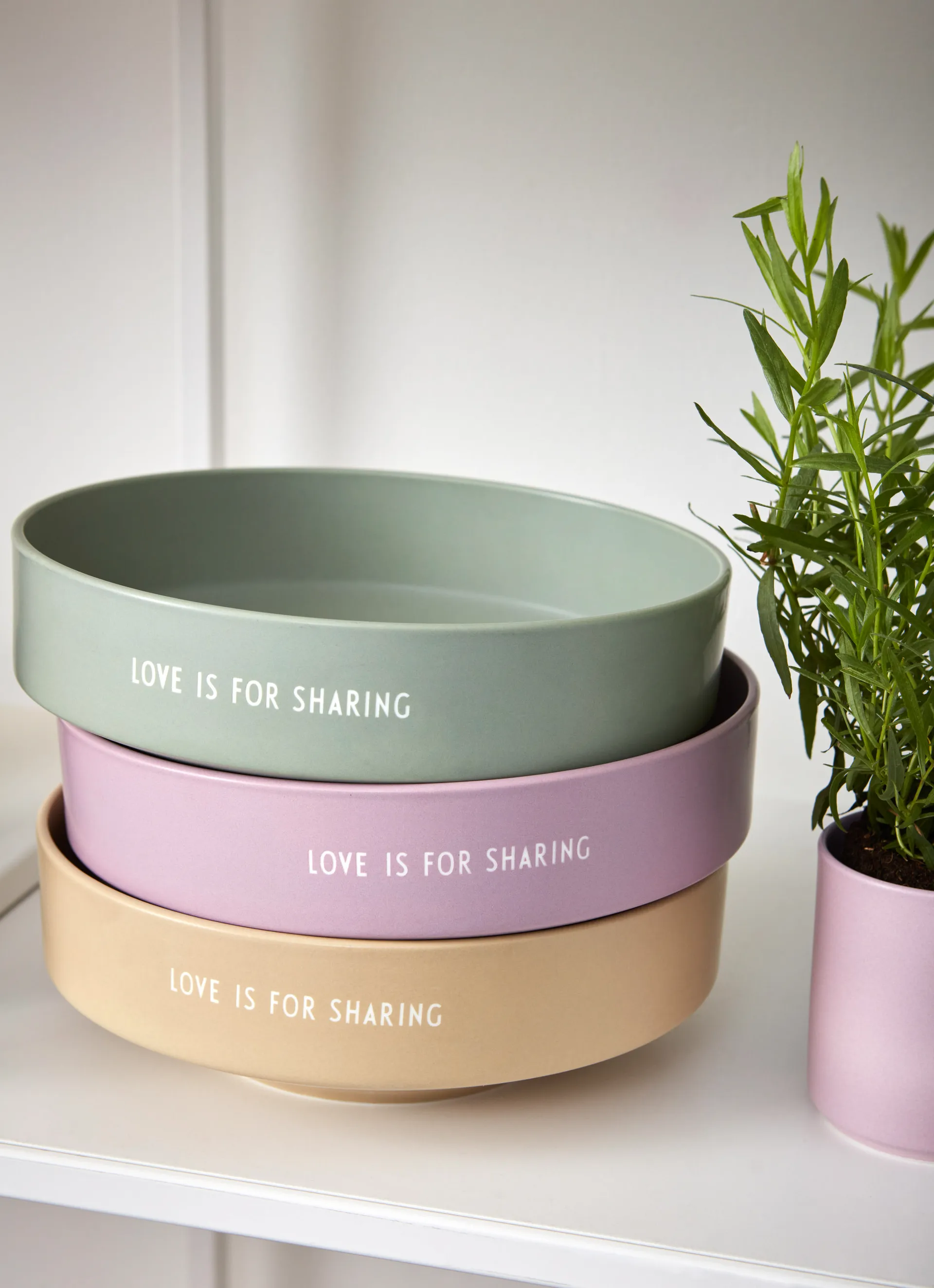 디자인레터스 페이보릿 보울 라지 22 cm, Lavender Design Letters | 디자인레터스