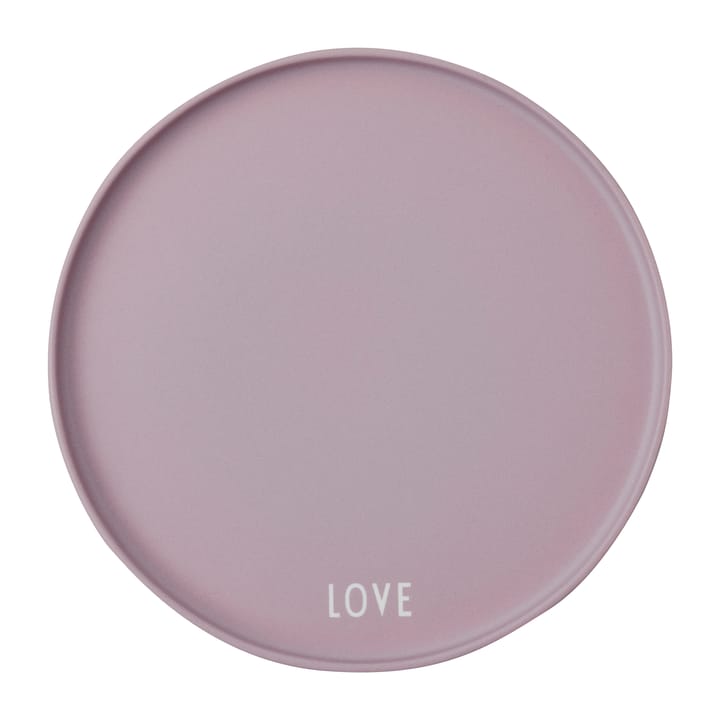 페이보릿 접시 Ø22 cm - Love-lavender - Design Letters | 디자인레터스