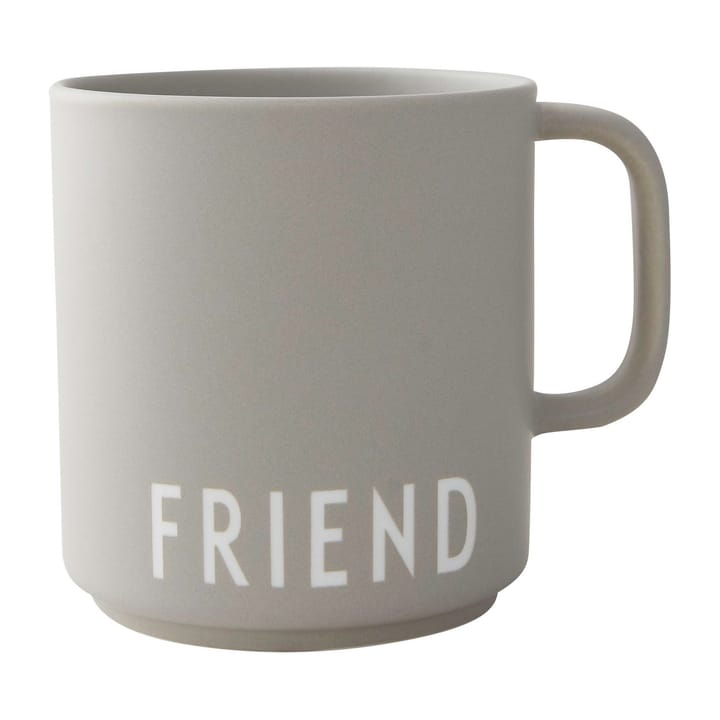 페이보릿 손잡이 컵 25 cl - Friend-grey - Design Letters | 디자인레터스