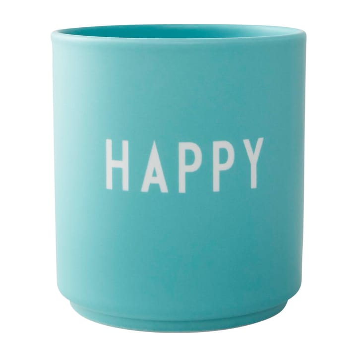 페이보릿 컵 25 cl - Happy-aqua blue - Design Letters | 디자인레터스