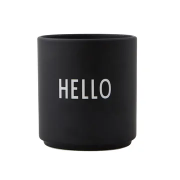 디자인레터스 페이버릿 컵 25 cl - Hello-black - Design Letters | 디자인레터스