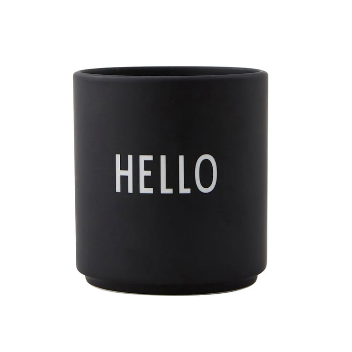 페이보릿 컵 25 cl - Hello-black - Design Letters | 디자인레터스