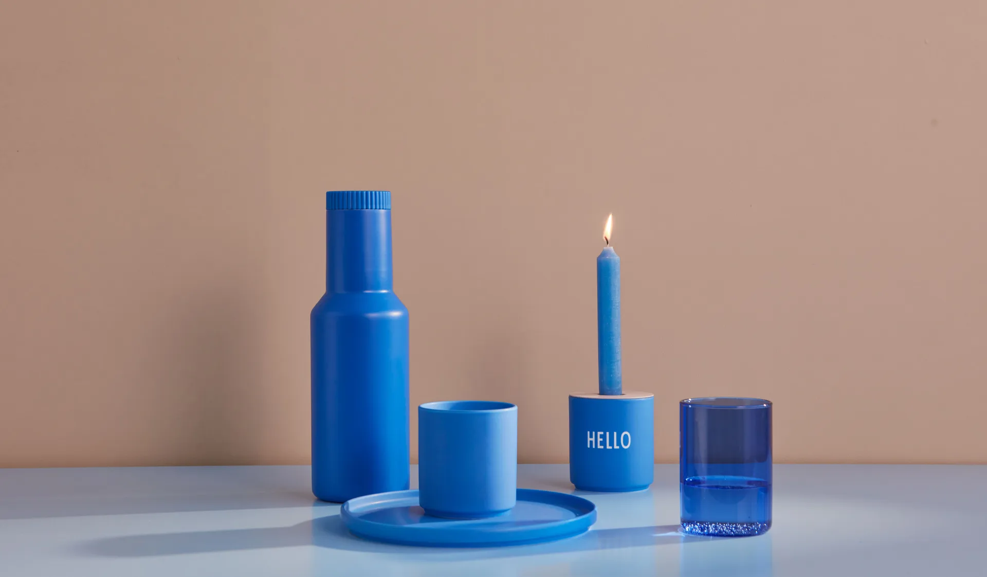 디자인레터스 페이버릿 컵 25 cl, Hello-cobalt blue Design Letters | 디자인레터스