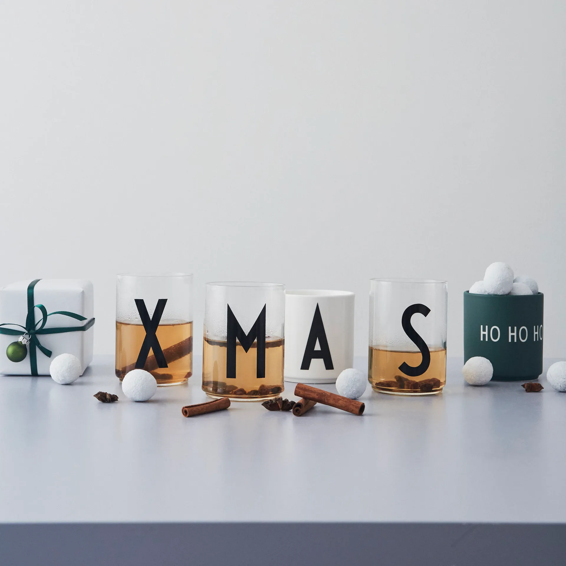 디자인레터스 페이버릿 컵 25 cl, Ho ho ho-dark green Design Letters | 디자인레터스