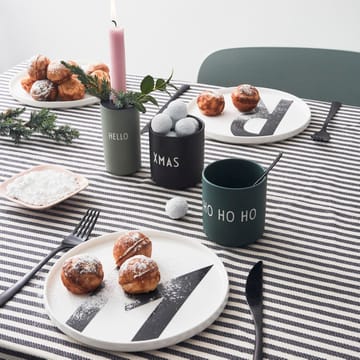 디자인레터스 페이버릿 컵 25 cl - Ho ho ho-dark green - Design Letters | 디자인레터스