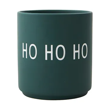 디자인레터스 페이버릿 컵 25 cl - Ho ho ho-dark green - Design Letters | 디자인레터스
