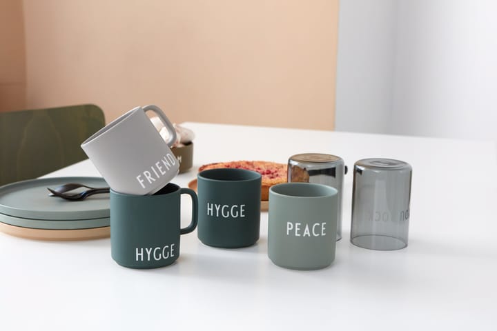 페이보릿 컵 25 cl - Hygge-dark green - Design Letters | 디자인레터스