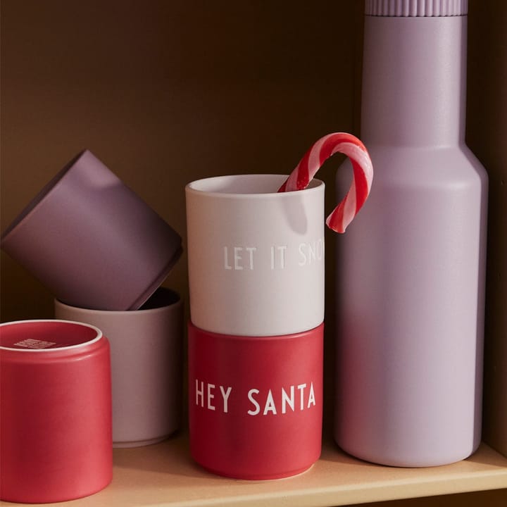 디자인레터스 페이보릿 컵 25 cl, Let it snow-pastel beige Design Letters | 디자인레터스