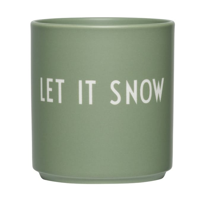 디자인레터스 페이버릿 컵 25 cl - Let it snow - Design Letters | 디자인레터스